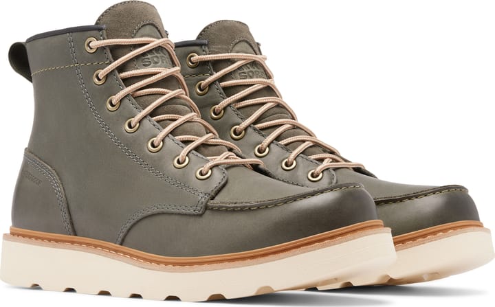 Sorel Men's Slabtown 62' Moc Waterproof Alpine Tundra, Tawny Buff Sorel