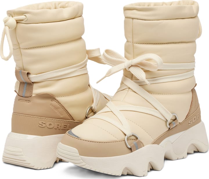 Sorel Women's Kinetic Impact Nxt Mid Boot Waterproof Honey White, Dusty Tan Sorel