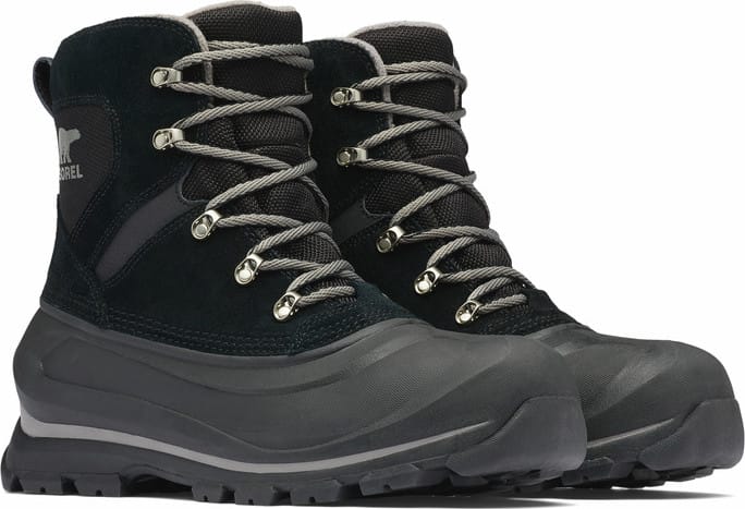 Sorel Men's Buxton Lace Boot Wp Black, Quarry Sorel