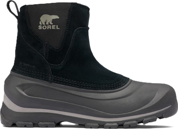 Sorel Men's Buxton Pull On Boot Waterproof Black, Quarry Sorel