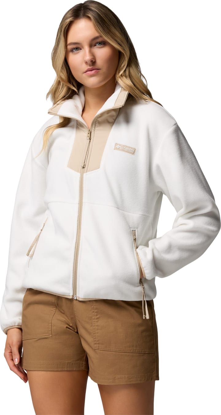 Columbia Women's Sequoia Grove Fleece Jacket Sea Salt, Ancient Fossil Columbia