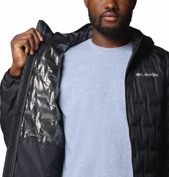 Columbia Men's Delta Ridge II Down Hooded Jacket Black Columbia