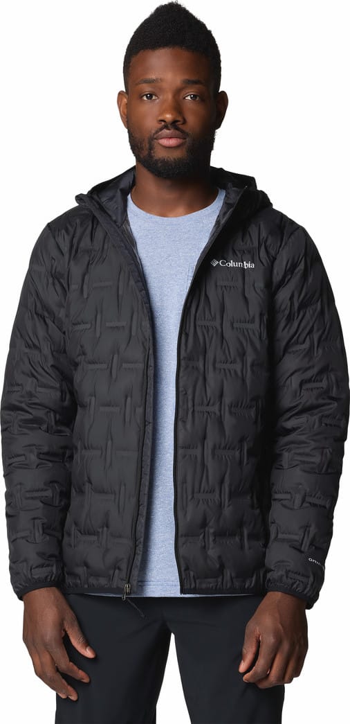 Columbia Men's Delta Ridge II Down Hooded Jacket Black Columbia Columbia Men's Delta Ridge II Down Hooded Jacket Black Columbia