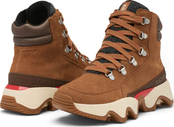 Sorel Women's Kinetic Impact Conquest Plus Wp Velvet Tan, Tobacco Sorel