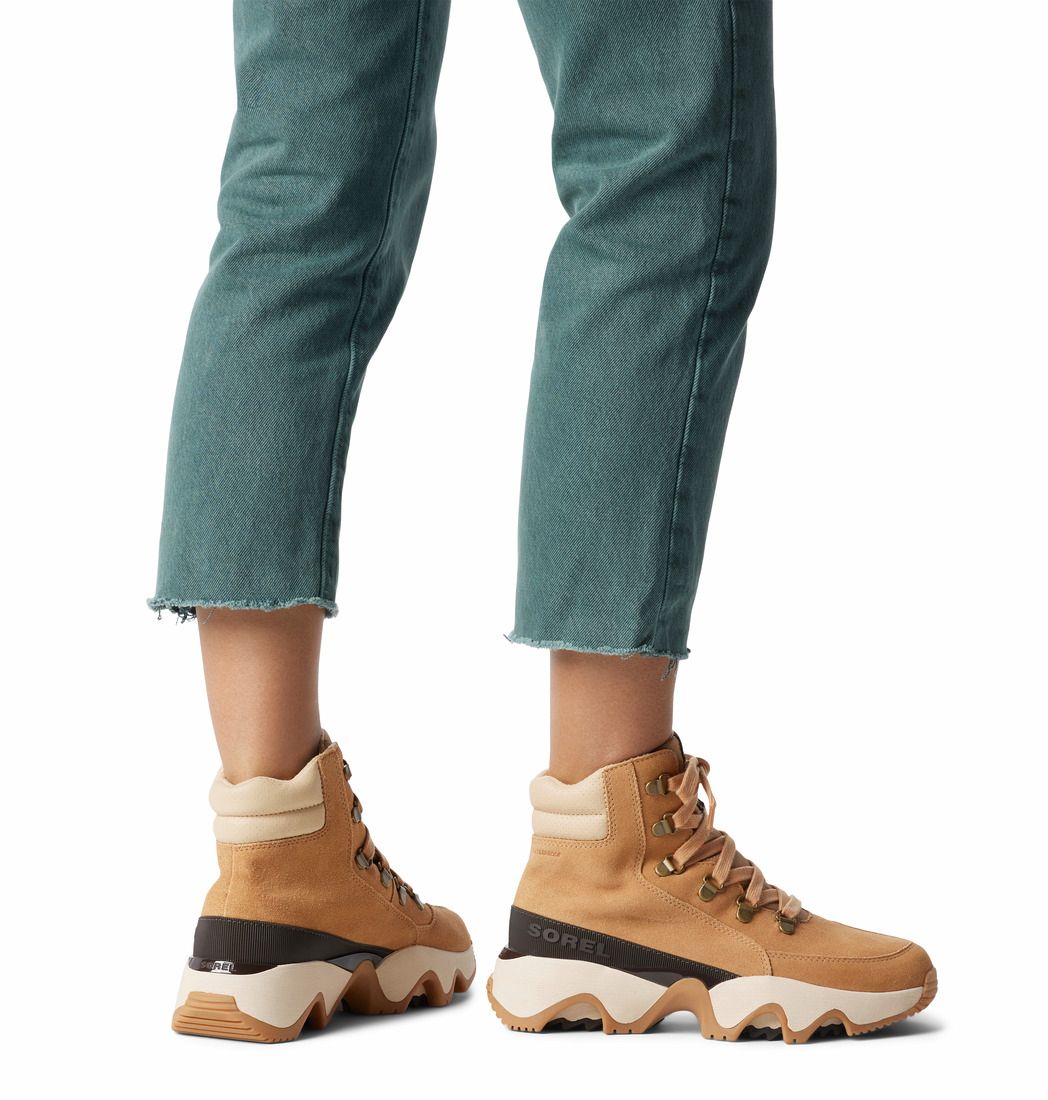 Sorel Women's Kinetic Impact Conquest Plus Wp Tawny Buff/Ceramic