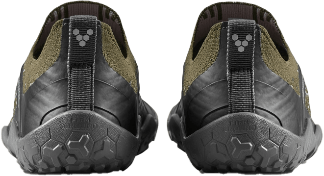 Vivobarefoot Men's Primus Trail Knit FG Grounding Dark Olive Vivobarefoot
