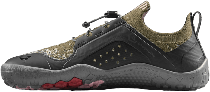 Vivobarefoot Women's Primus Trail Knit FG Grounding Dark Olive Vivobarefoot
