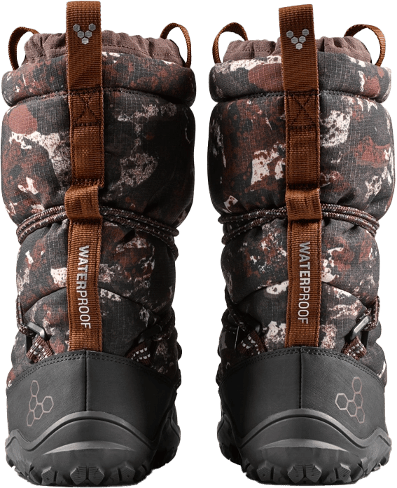 Vivobarefoot Women's Tracker Pioneer Boot WP Mole Print Vivobarefoot