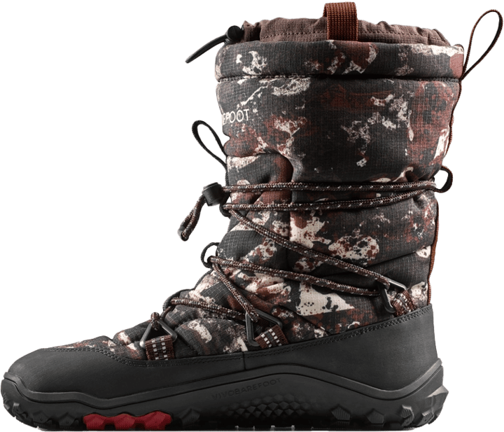 Vivobarefoot Women's Tracker Pioneer Boot WP Mole Print Vivobarefoot