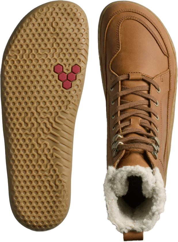 Vivobarefoot Men's Gobi Boot II Warmlined Bark Vivobarefoot