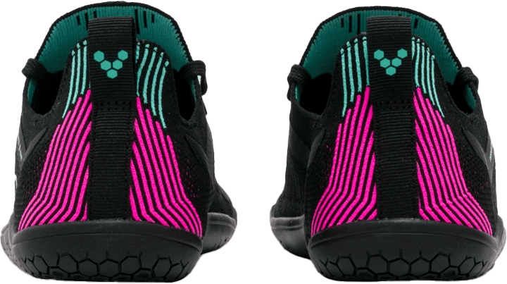 Vivobarefoot Women's Primus Lite Knit Obsidian/Vibrant Pink Vivobarefoot Vivobarefoot Women's Primus Lite Knit Obsidian/Vibrant Pink Vivobarefoot