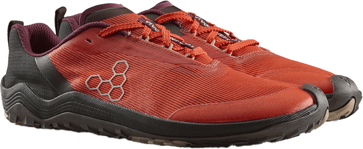 Vivobarefoot Men's Primus Trail Flow Cherry Tomato Vivobarefoot