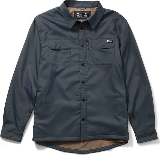 Salty Crew Men's Fathom Ls Tech Shacket Midnight Navy Salty Crew