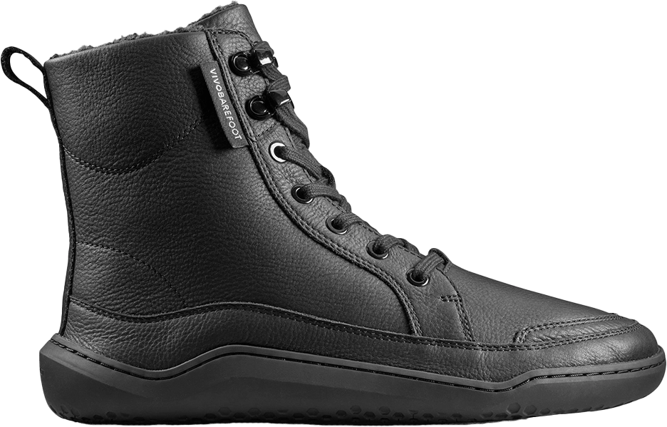 Vivobarefoot Women's Gobi Boot Warmlined Obsidian