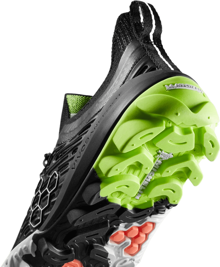 Vivobarefoot Women's Hydra ESC Obsidian/Safety Yellow Vivobarefoot