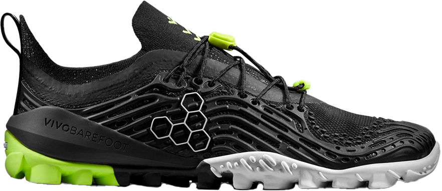 Vivobarefoot Women’s Hydra ESC Obsidian/Safety Yellow