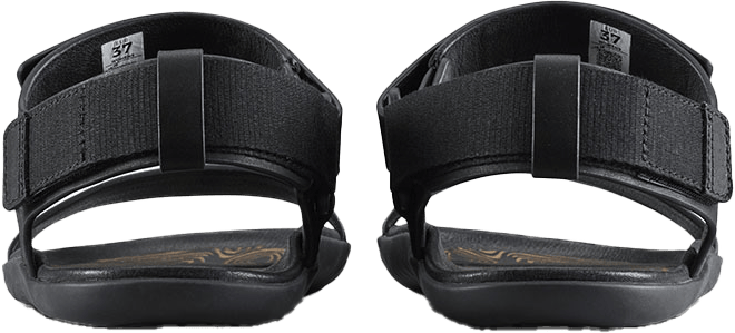 Vivobarefoot Women's Sensus Yin Sandal Obsidian Vivobarefoot