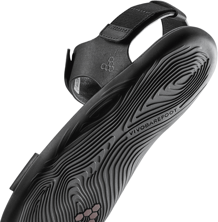 Vivobarefoot Women's Sensus Yin Sandal Obsidian Vivobarefoot