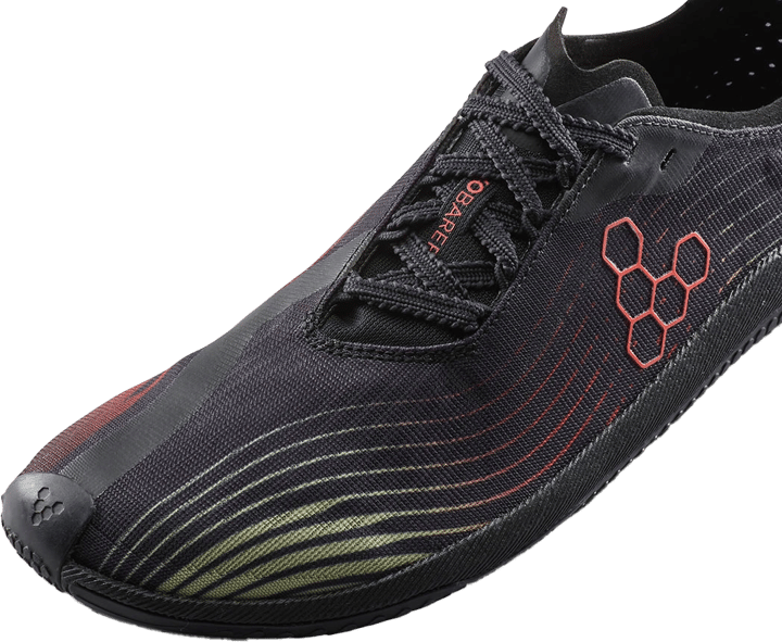 Vivobarefoot Women's Primus Flow Obsidian/Cherry Tomato Vivobarefoot Vivobarefoot Women's Primus Flow Obsidian/Cherry Tomato Vivobarefoot