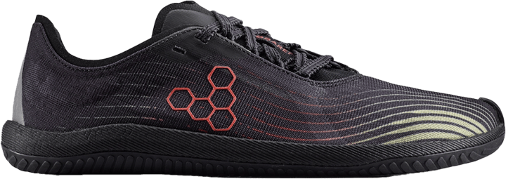 Vivobarefoot Men's Primus Flow Obsidian/Cherry Tomato Vivobarefoot Vivobarefoot Men's Primus Flow Obsidian/Cherry Tomato Vivobarefoot