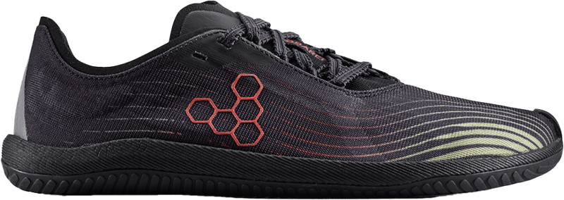 Vivobarefoot Men's Primus Flow Obsidian/Cherry Tomato | Buy