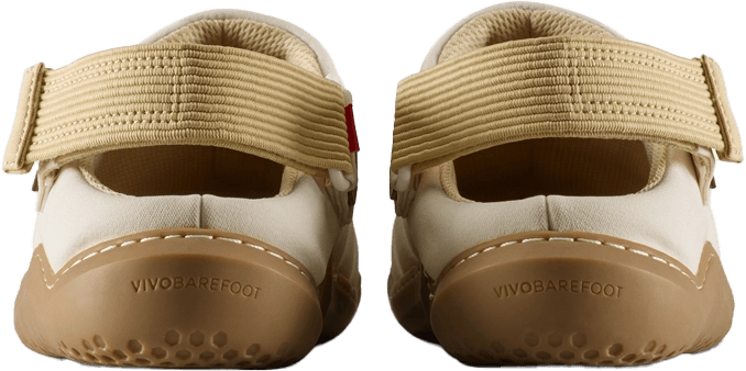 Vivobarefoot Women's Gobi Wavey Mule Textile Sand Vivobarefoot