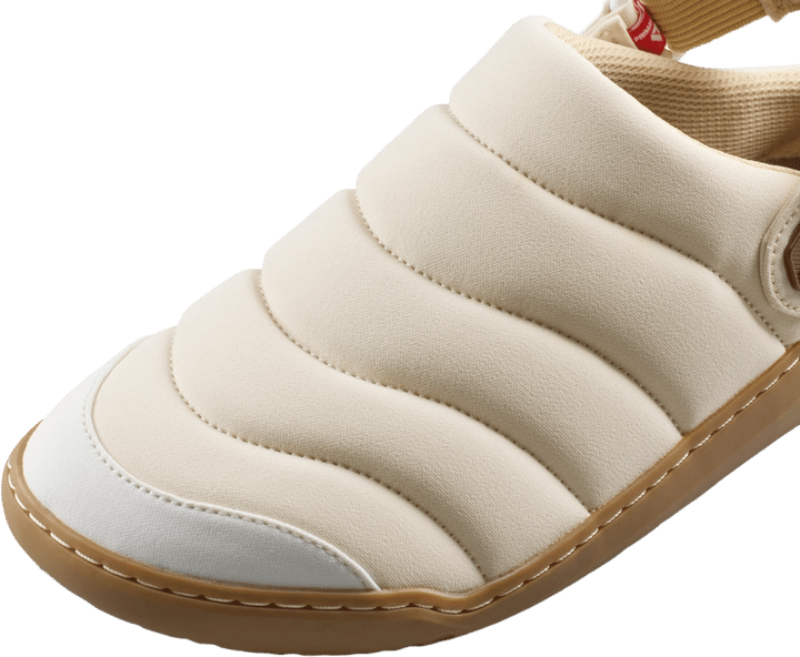 Vivobarefoot Women's Gobi Wavey Mule Textile Sand Vivobarefoot