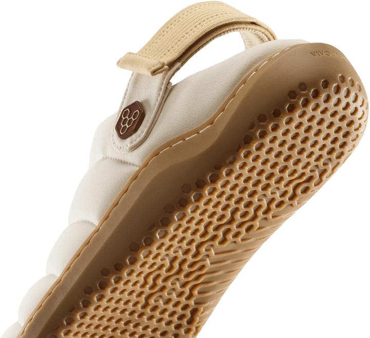 Vivobarefoot Women's Gobi Wavey Mule Textile Sand Vivobarefoot