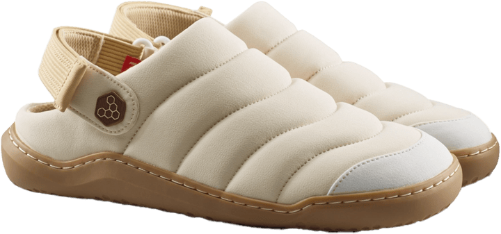 Vivobarefoot Women's Gobi Wavey Mule Textile Sand Vivobarefoot