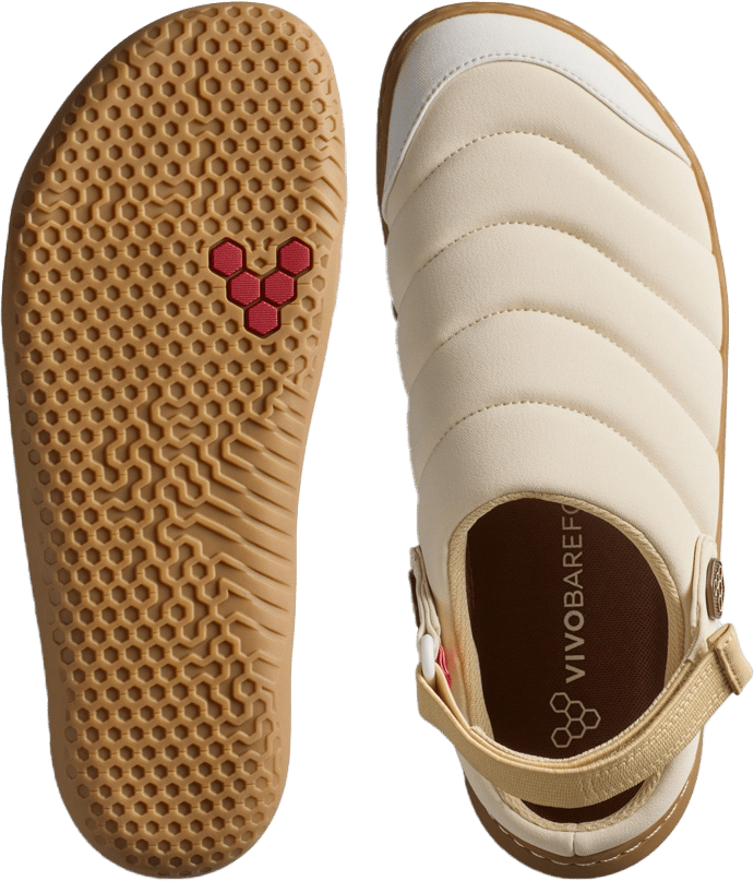 Vivobarefoot Women's Gobi Wavey Mule Textile Sand Vivobarefoot