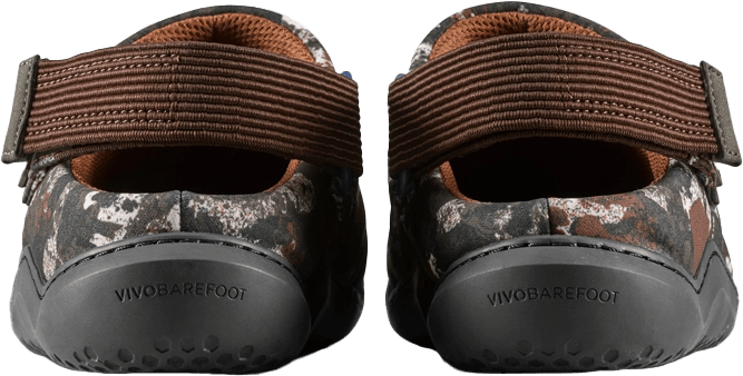 Vivobarefoot Men's Gobi Wavey Mule Textile Mole Print Vivobarefoot