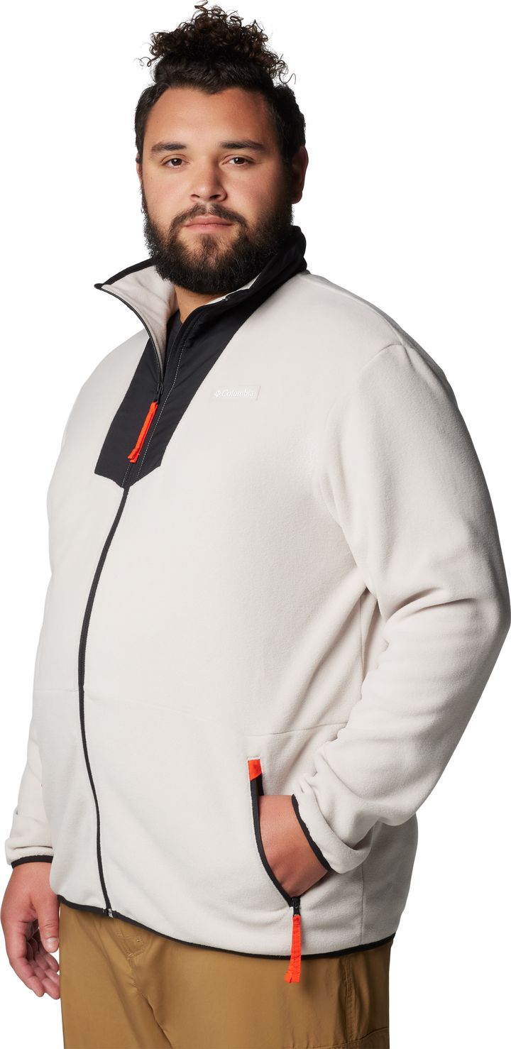 Columbia Men's Sequoia Grove Full Zip Fleece Dark Stone, Black, Spicy Pulls