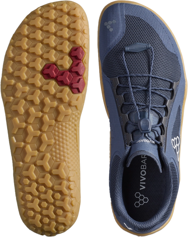 Vivobarefoot Men's Primus Trail FG 3.5 Insignia Blue/Gum