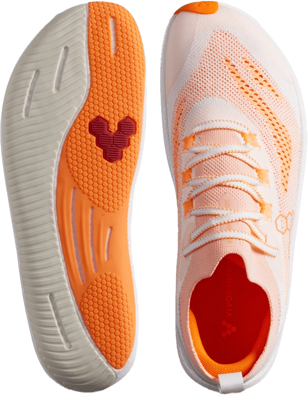 Vivobarefoot Women's Primus Flow Knit Apricot Vivobarefoot