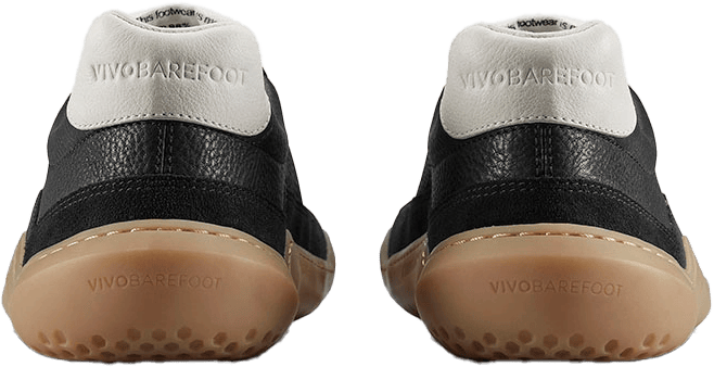 Vivobarefoot Women's Gobi II Sneaker Premium Leather Obsidian Vivobarefoot