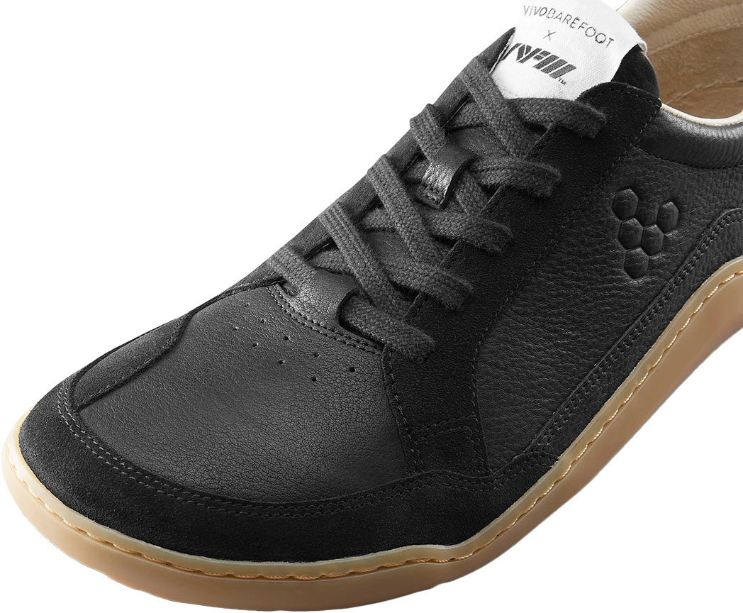 Vivobarefoot Women's Gobi II Sneaker Premium Leather Obsidian