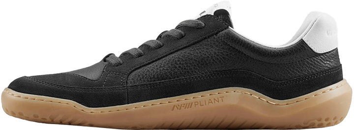 Vivobarefoot Women's Gobi II Sneaker Premium Leather Obsidian Vivobarefoot