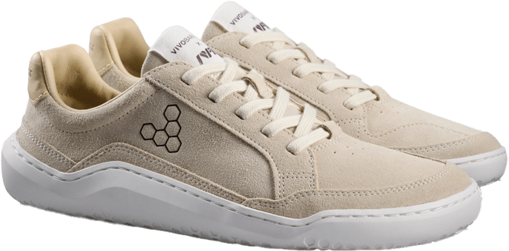 Vivobarefoot Women's Gobi II Sneaker Premium Leather Sand/Fig Vivobarefoot
