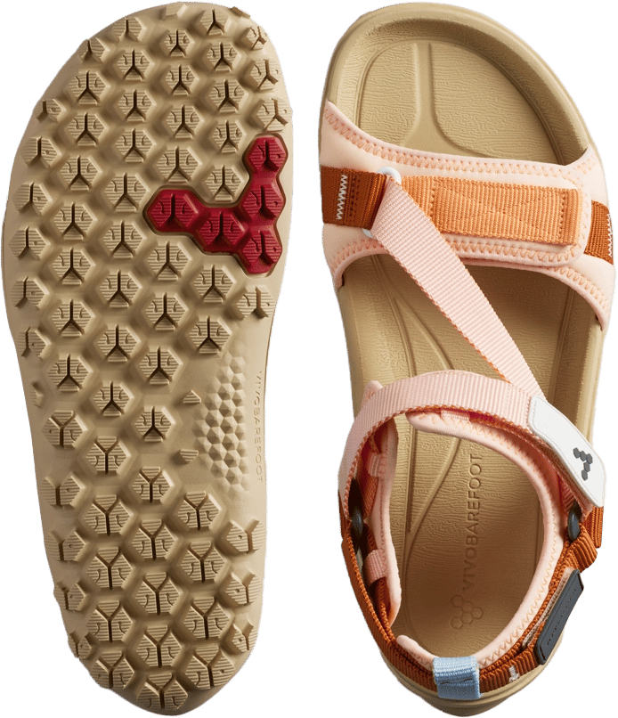Vivobarefoot Women's Tracker Ora Sandal Coral Vivobarefoot