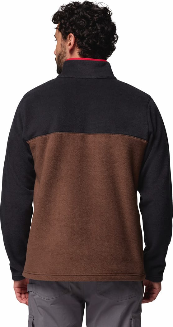 Columbia Men's Steens Mountain Half Snap II Fleece Pullover Tobacco, Black, Mountain Red Columbia Columbia Men's Steens Mountain Half Snap II Fleece Pullover Tobacco, Black, Mountain Red Columbia