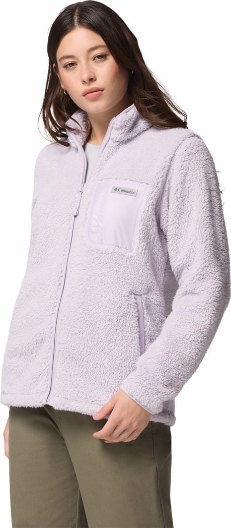 Columbia Women's West Bend Full Zip II Fleece Jacket Lavender Pearl Columbia