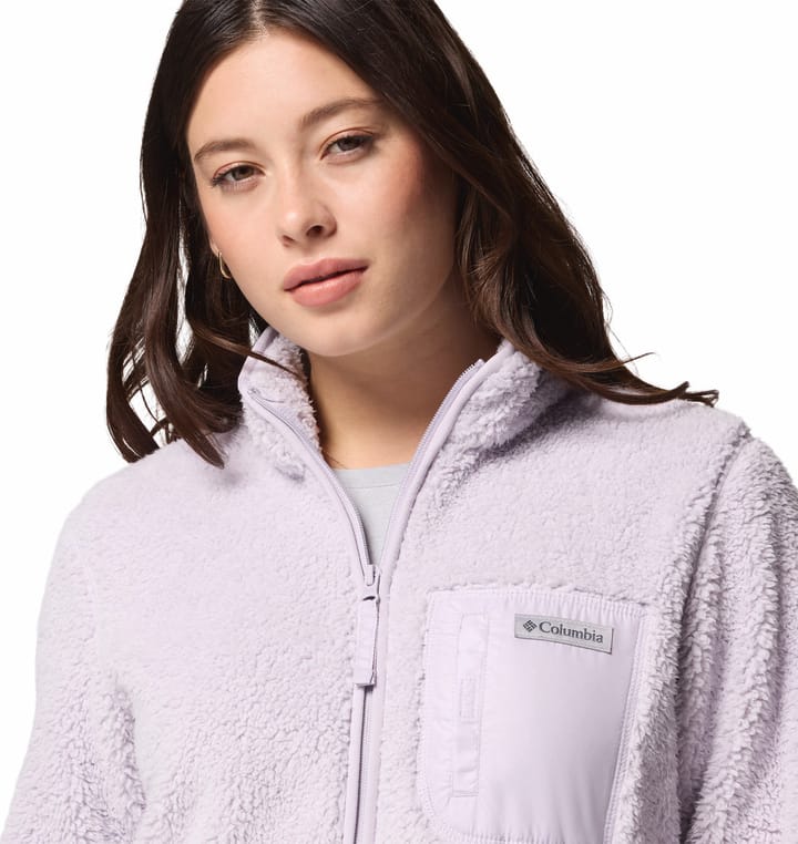 Columbia Women's West Bend Full Zip II Fleece Jacket Lavender Pearl Columbia