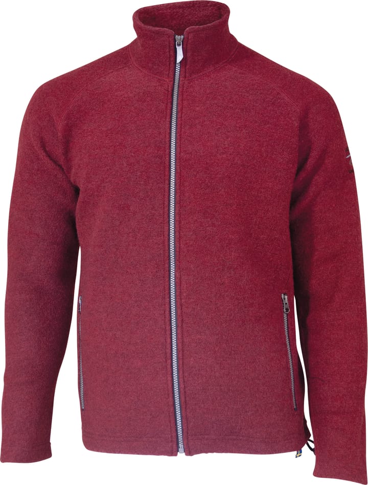 Ivanhoe Men's Danny Full Zip Deep Red Ivanhoe