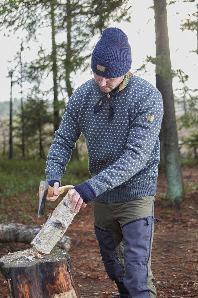 Ivanhoe Men's Sverre Crewneck Grey Ivanhoe Ivanhoe Men's Sverre Crewneck Grey Ivanhoe