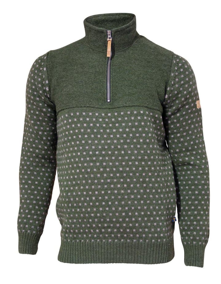 Men's Sverre Half Zip Loden Green Ivanhoe