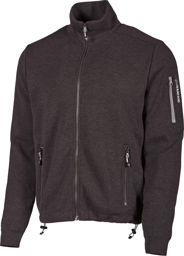 Ivanhoe Men's Hadar Full Zip Windbreaker Black Ivanhoe