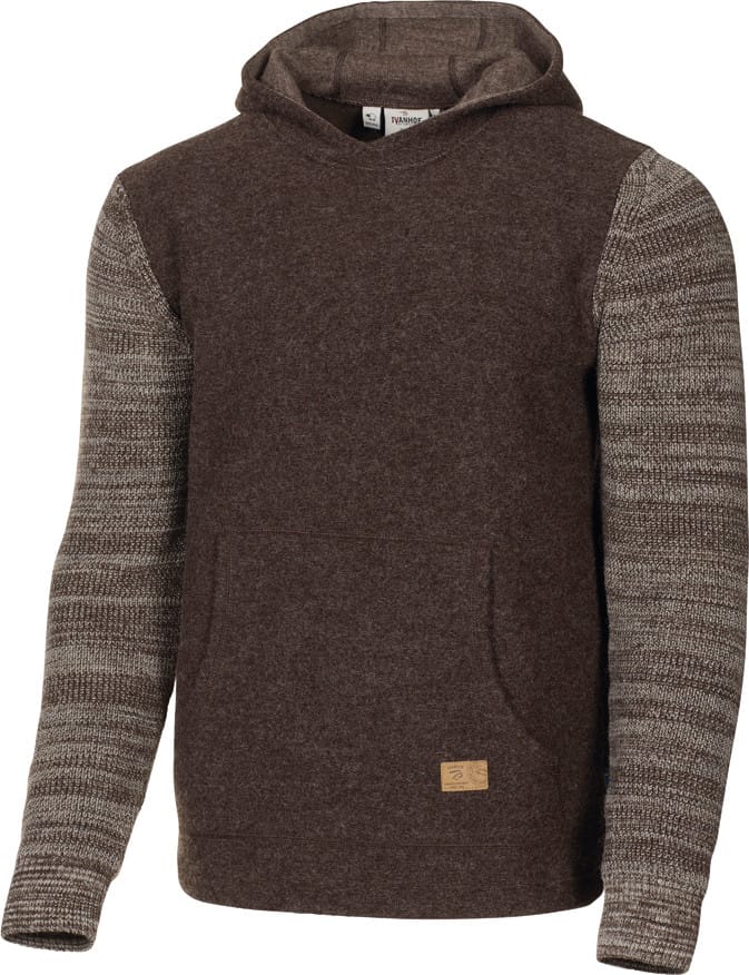 Ivanhoe Men's NLS Pentland Hood Chocolate Mouliné Ivanhoe