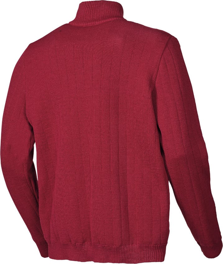 Ivanhoe Men's Hugo Half Zip Windbreaker Deep Red Ivanhoe