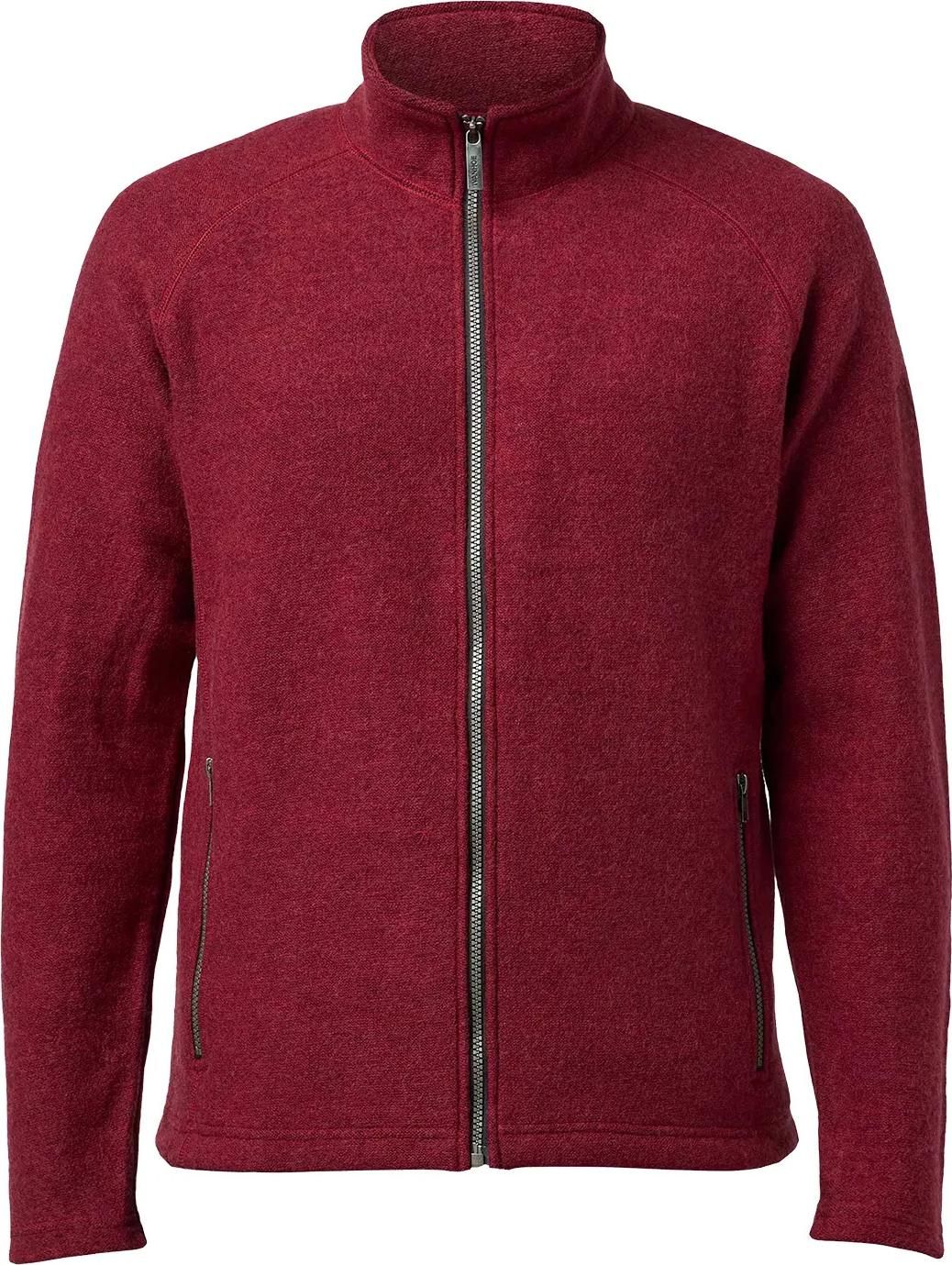 Ivanhoe Men's Danny Full Zip Deep Red