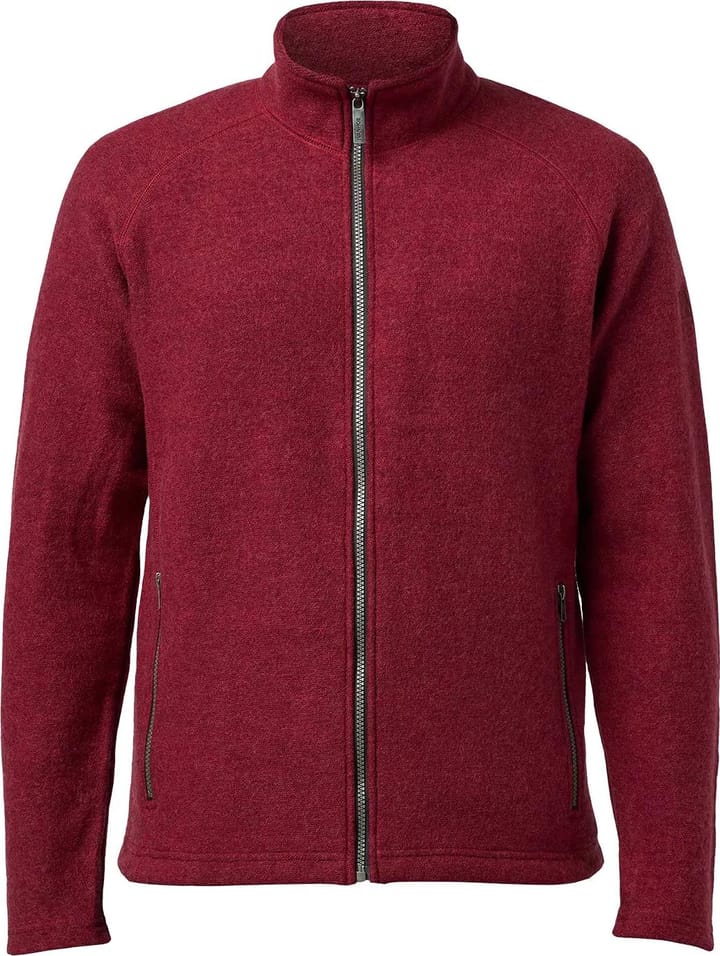 Ivanhoe Men's Danny Full Zip Deep Red Ivanhoe